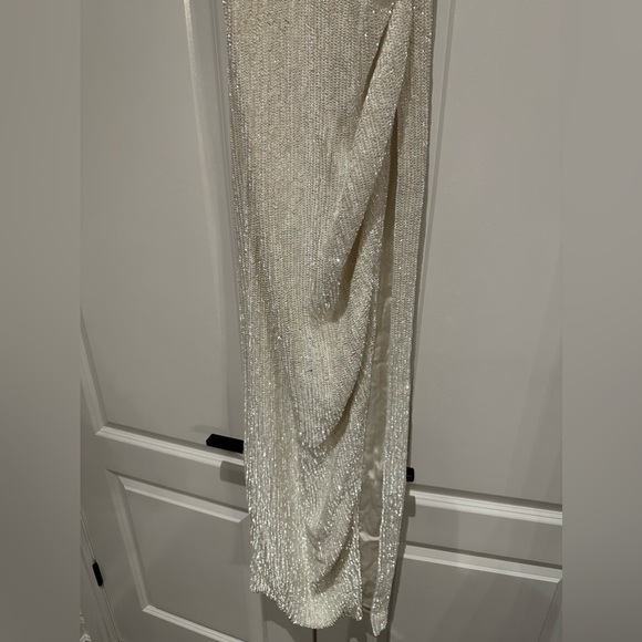 Katya Dress in Moonglow White (all sequins) - NWT - Picture 6 of 11